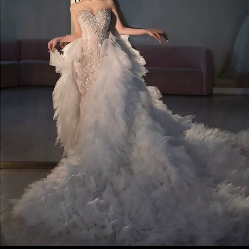 wedding dress mermaid